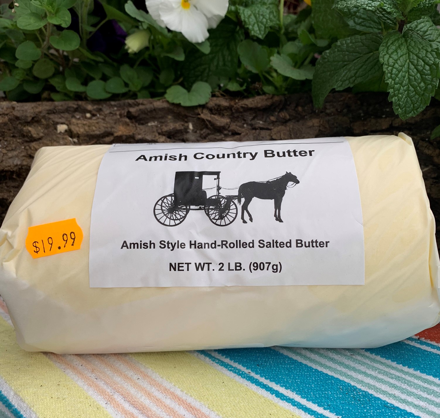 Amish Butter 2lb Alstede Farms NJ