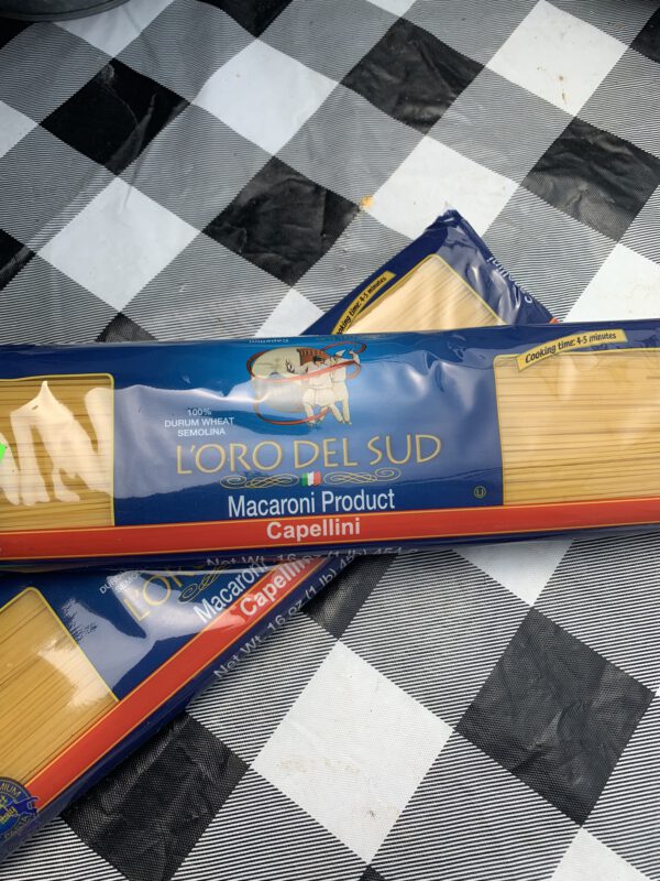 Pasta Capellini (1lb Package)