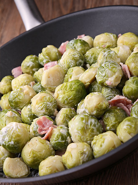 Creamed Brussels Sprouts | Alstede Farms